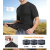 Dalavch 4 Pack Compression Shirts and Tank Tops Men Short