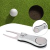 Tenedor Verde de Golf, Herramienta de Reparación de Divot Plegable