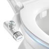 ANNWA Non-Electric Bidet Attachment for Toilet Seat, Daul Clean Nozzles