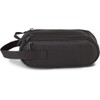 Sacoche de pétanque noire 3 boules with fermeture zip and