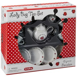 Schylling Ladybug Porcelain Tea Set