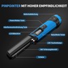 DR.ÖTEK Pinpointer Metal Detector Small, IP68 Fully Waterproof Handheld Pin