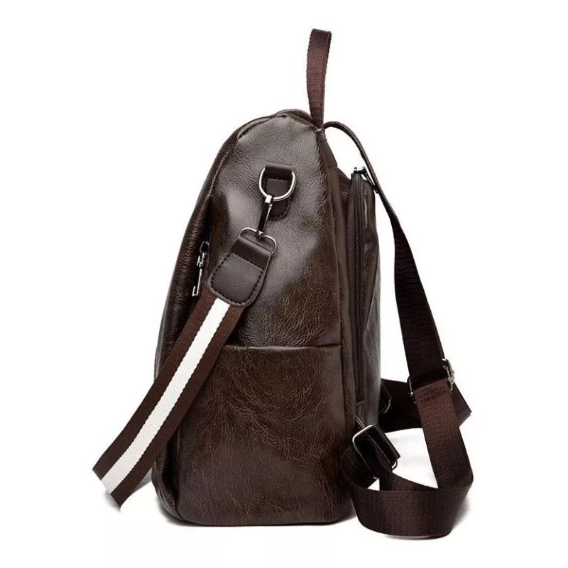 Yuqing Bolsa Mochila Moda Mujer Tipo Piel Super Calidad Antirrobo