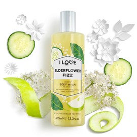 I Love Elderflower Fizz Bodywash, 360ml