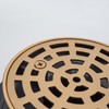 RANDOM Round Shower Drain SUS304 Stainless Steel Champagne Bronze Shower