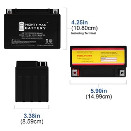 Mighty Max Battery YTX9-BS SLA Battery for Honda EU3000 Generator 2000-2011 Brand Product