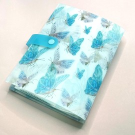 WAFOLOZE 144 Slots Nail Art Sticker Storage Book Display Collecting Equipment Nail Art Decals Photos Storage Book Manicure Designer Tools Decoration Kits(Butterfly)