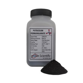 250g Potassium Permanganate I 99% Pure | 50g 100g 250g Pots | High Purity | Very Fine Grade | Purple Crystals | 250g Screw Cap