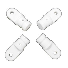 Boat Bimini End Eye Mounts | Top Fitting 2 x 3/4 Inch (Set of 4)