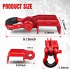 GSTP Front Demon Tow Hook Bracket with D Ring Shackle