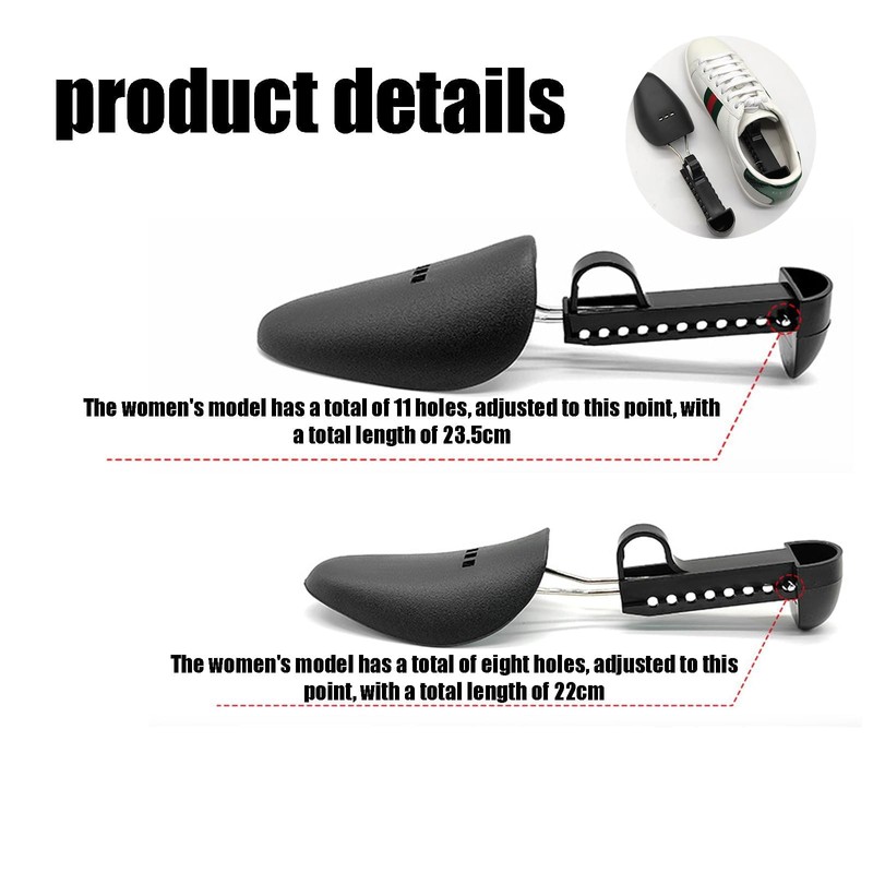 PRVCFZ 2 Pairs of Shoe Stretchers, Shoe Rack Shaper, Tree