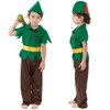 monoii e0625 Halloween Costume, Children, Boys, Fairytale Peter Bread Costume,