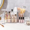 DASITON 3 Slots Makeup Brush Holder, Acrylic Make Up Brush