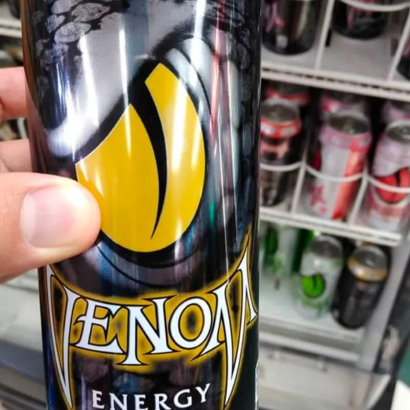 Venom Energy Drink, Mango, 0 Fat, 160mg Caffeine, 16 Fl