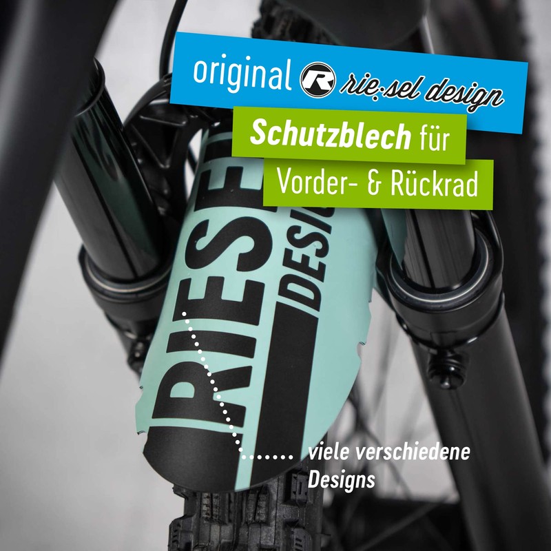 Riesel Design® 1x Mudguard - Mudguard: PE - MTB Mudguard