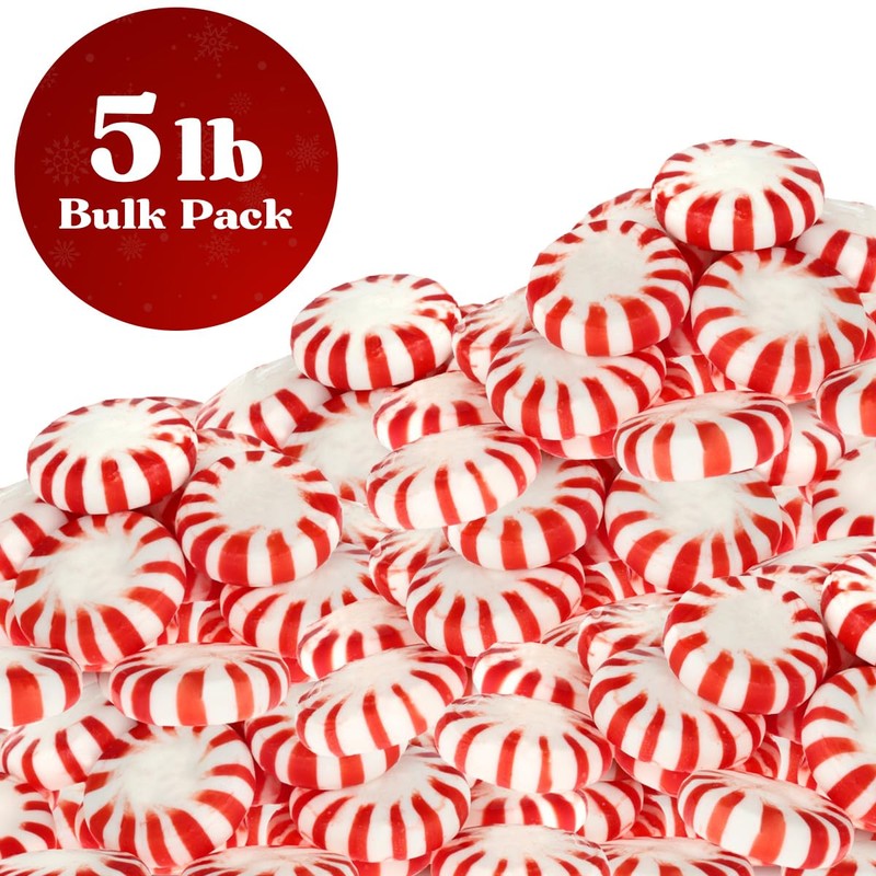 Starlight Peppermints Candy Individually Wrapped - Starlight Mints Hard Candy