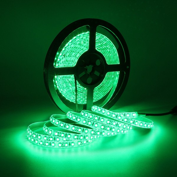 Unbranded 16.4ft Green LED Strip Rope Tape Light for Xmas
