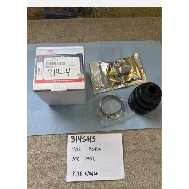 ALL BALLS CV BOOT REPAIR KIT ATV 19-5025 314