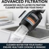 Splash Proof Booster Swivel Kitchen Filter Tap, Universal 360°Rotation Kitchen