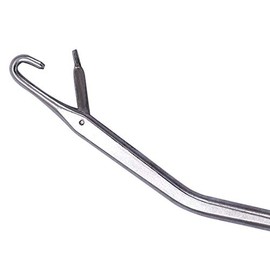 LASSUM 2 Pack 6.3 Inch Wooden Handle Latch Hook Tool for Rug Making and Art Crafts