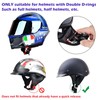 iGuerburn 2Pcs Helmet Quick Release Buckle Kit, Stainless Steel Motorcycle