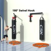 HYYTEIBL 800lbs Heavy Duty Wall Mount Punching Bag Bracket, 180°