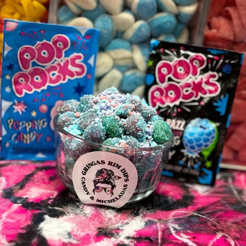 Gringas Sour cotton candy popping gushie - Bag/Jar Size: 10