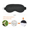 OLESILK Silk-Sleep-Mask Eye-Mask & Blindfold with Double Layer Silk Filling