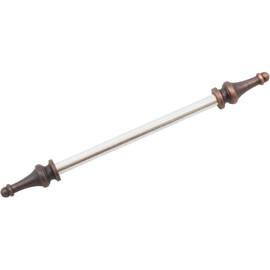 Stone Harbor Hardware Hinge Pin with Steeple Caps for 3-1/2" Hinges, 1-Pack, Vintage Bronze