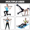 CLIUNT Resistance Band Bar, Portable Pilates Bar with Storage Bag,