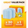 30 Count Duster Refill for Swiffer Duster with 1 Handle,