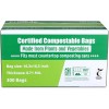 Primode Compostable Bags 2.6 Gallon Food Scraps Yard Waste Bags
