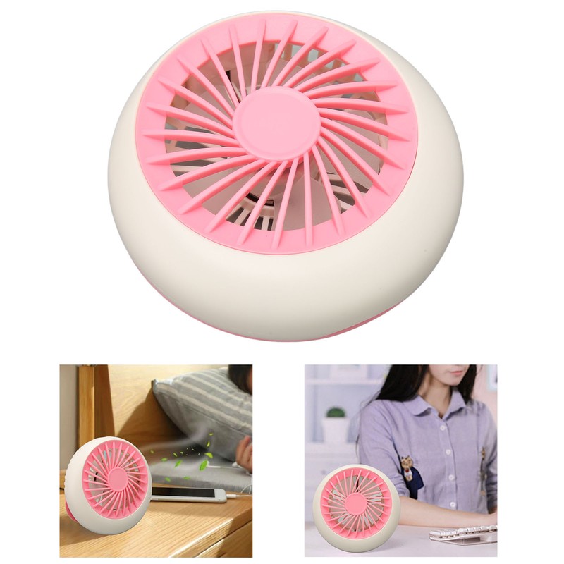USB Desk Fan Multifunction 3 Speeds Quiet Strong Airflow Small