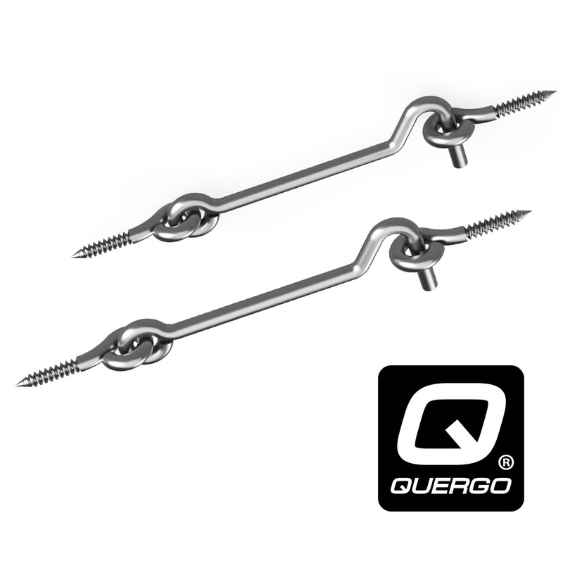 QUERGO - Cabin Hook - Door Hook and Eye Latch