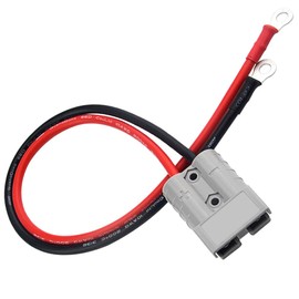 WMYCONGCONG 10AWG Battery Adapter Cable 50A Car Quick Disconnect Battery Connector, 36cm/14inch