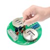 DIDODI Soldering Practice Kit Desktop Mini Gyroscope Hand Gyroscope Electronic