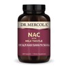 Dr. Mercola NAC with Milk Thistle, 90 Servings (180 Capsules),