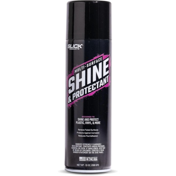 Slick Products Shine & Protectant Spray Coating Designed to Renew,