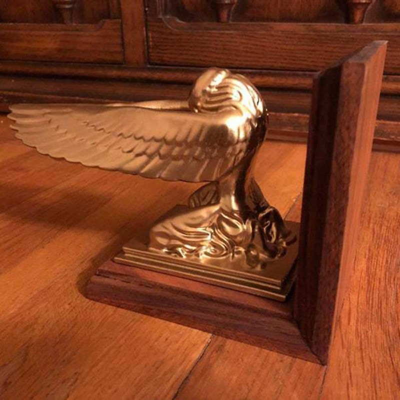 Mfjl 2PCS Kneeling Ark Angel Statue, Religious Memorial Figurine for