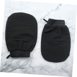 FRCOLOR 6pcs Exfoliating Body Scrubber Gloves for Dead Skin Removal Dual-sided Shower Towels for Deep Cleansing Lightweight and Comfortable Bathing Mitts