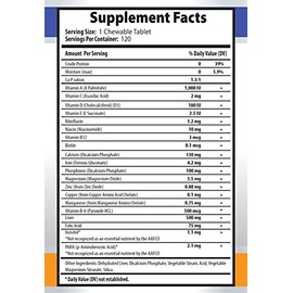 PET SUPPLEMENTS Dog Vitamins for Hip and Joint and Coat - PET Ultra Vitamins - Premium Minerals - for Cats and Dogs - Vitamin b12 for Dogs - 2 Bottle (180 Chewable)