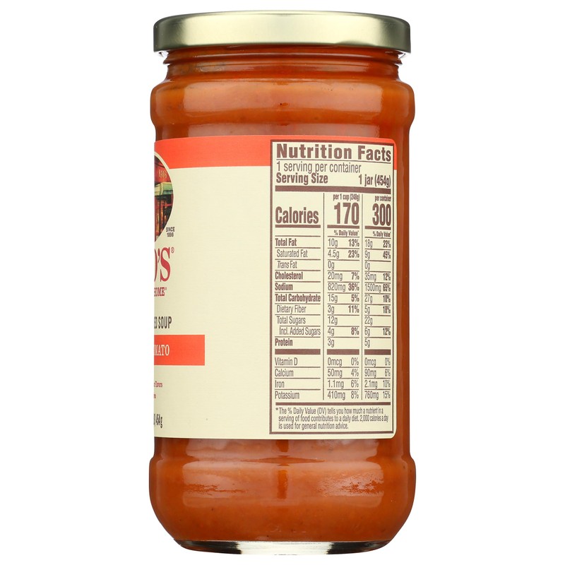Rao's Homemade Slow Simmered Soup, Creamy Tomato, 16 Ounce (Pack