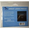 Iconic Michigan Great Lakes Window Vinyl Sticker Decal - Brown