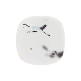 Yume no Yume Winter Hibiki (Crane) Incense Plate