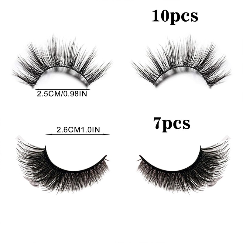 Lash Extension Set,17 Cluster Wimpern,Fadlash Wimpern,Eyelash Clusters,False Eyelashes,Natural Look