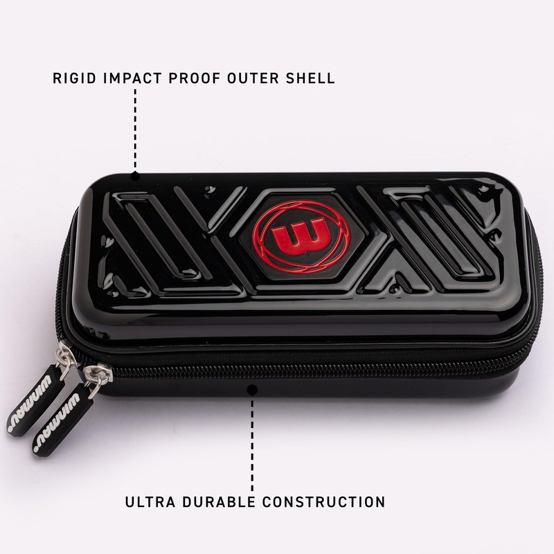 WINMAU Armor G1 Darts Wallet - Black. The dart case