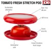 Joie Fresh Stretch Pod Tomato Storage Container, Silicone Food Saver,