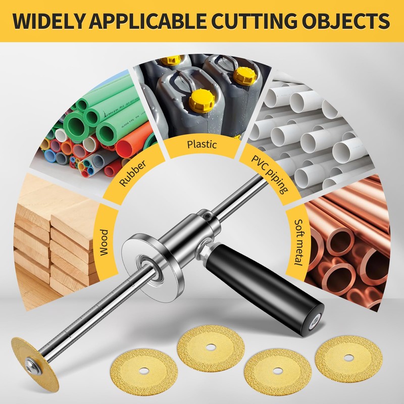 Inside Pipe Cutter for Pvc Pipe, Cutter Tool Set with