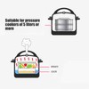 Stackable 3 Tier Food Steamer Pan Stainless Steel Steamer Pot