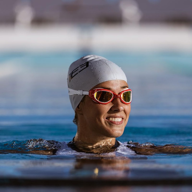 ZONE3 Attack Swim Goggles For Open Water And Pool Swimming-Photochromatic